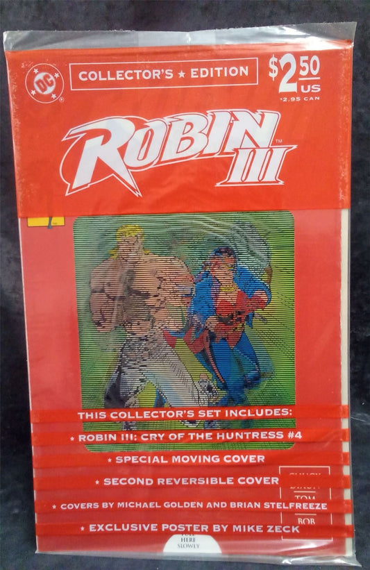 Robin III: Cry of the Huntress #4 Collector Edition *Sealed* 1993 DC Comics Comic Book