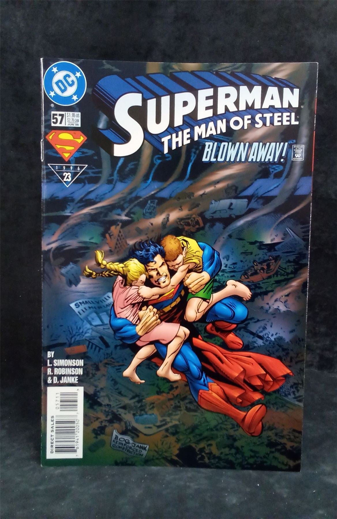 Superman: The Man of Steel #57 1996 DC Comics Comic Book