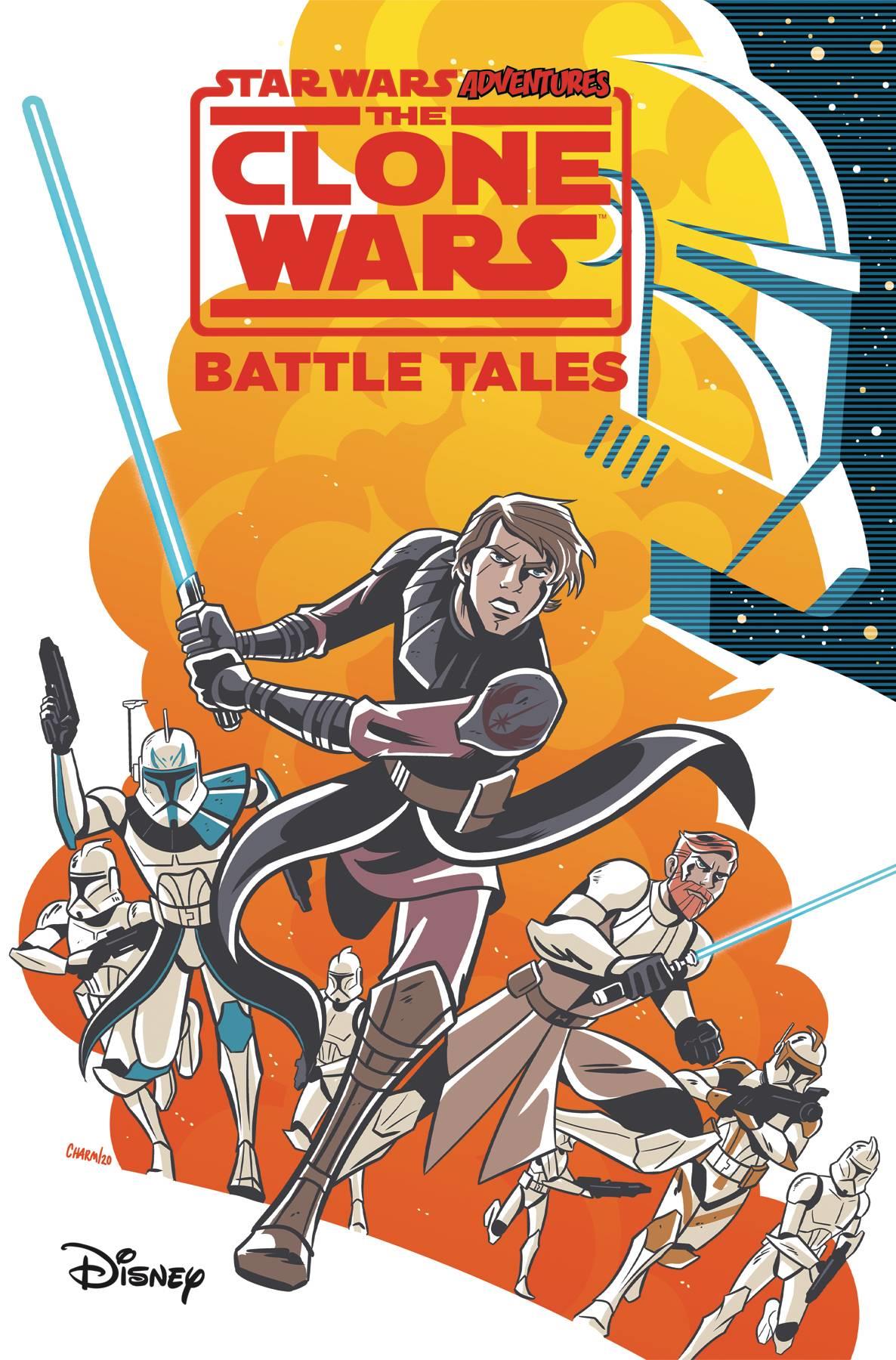 Star Wars Adv Clone Wars Battle Tales Gn