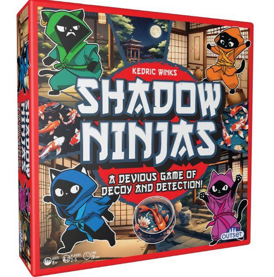 Shadow Ninjas By Outset Media Board Game