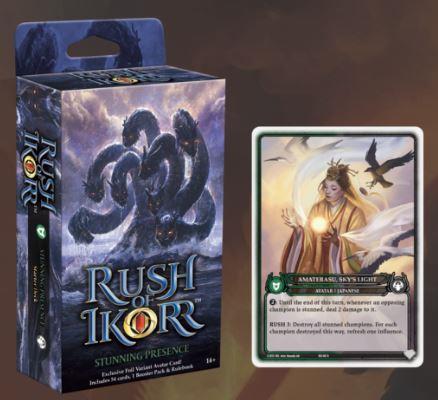 Rush of Ikorr: Act 1 Shattered Chaos Starter Deck Stunning Presence TCG By Upper Deck