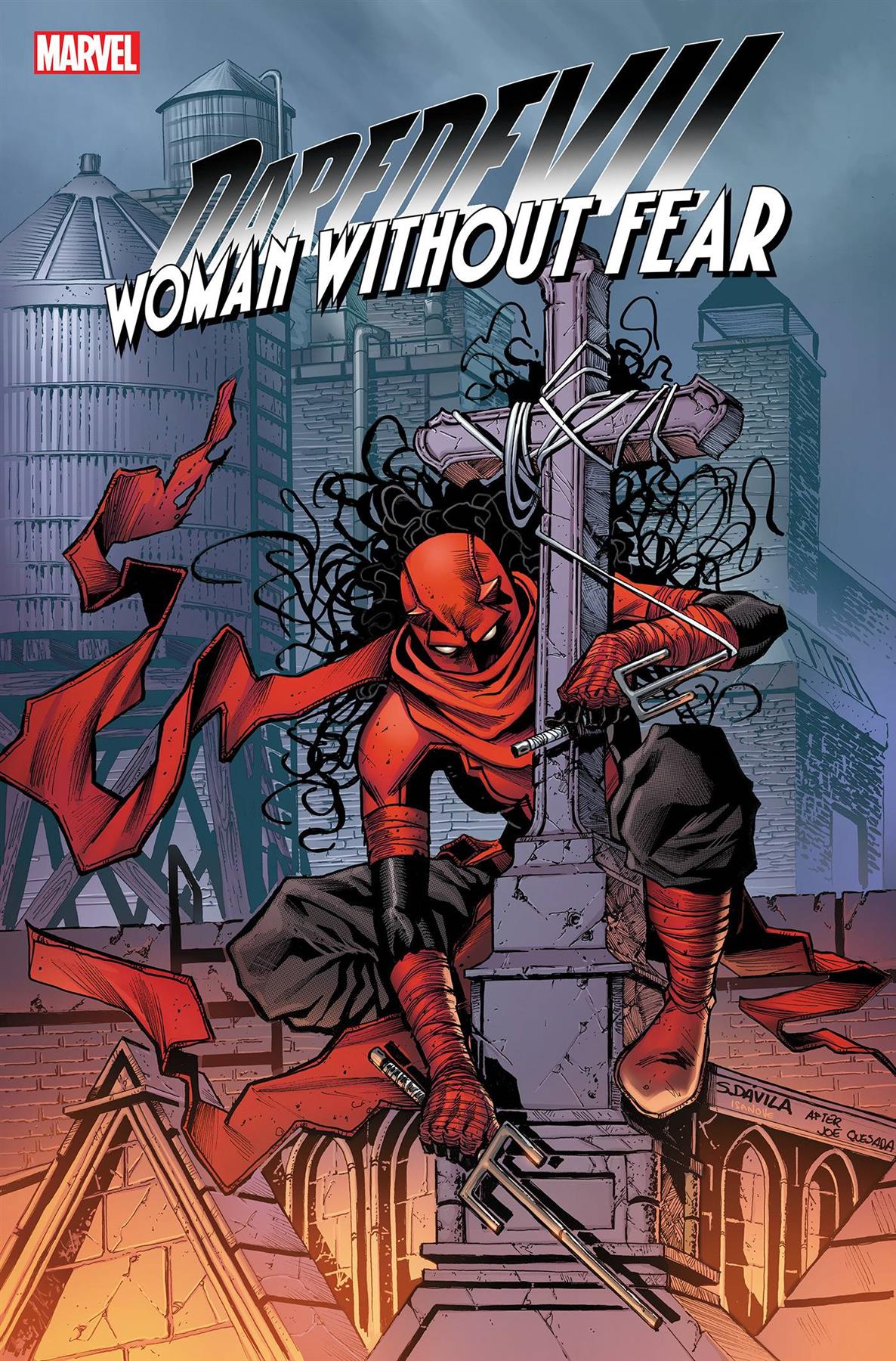 Daredevil Woman Without Fear #1 Sergio Davila Homage Var Sergio Davila Homage Var Marvel Prh Comic Book 2024