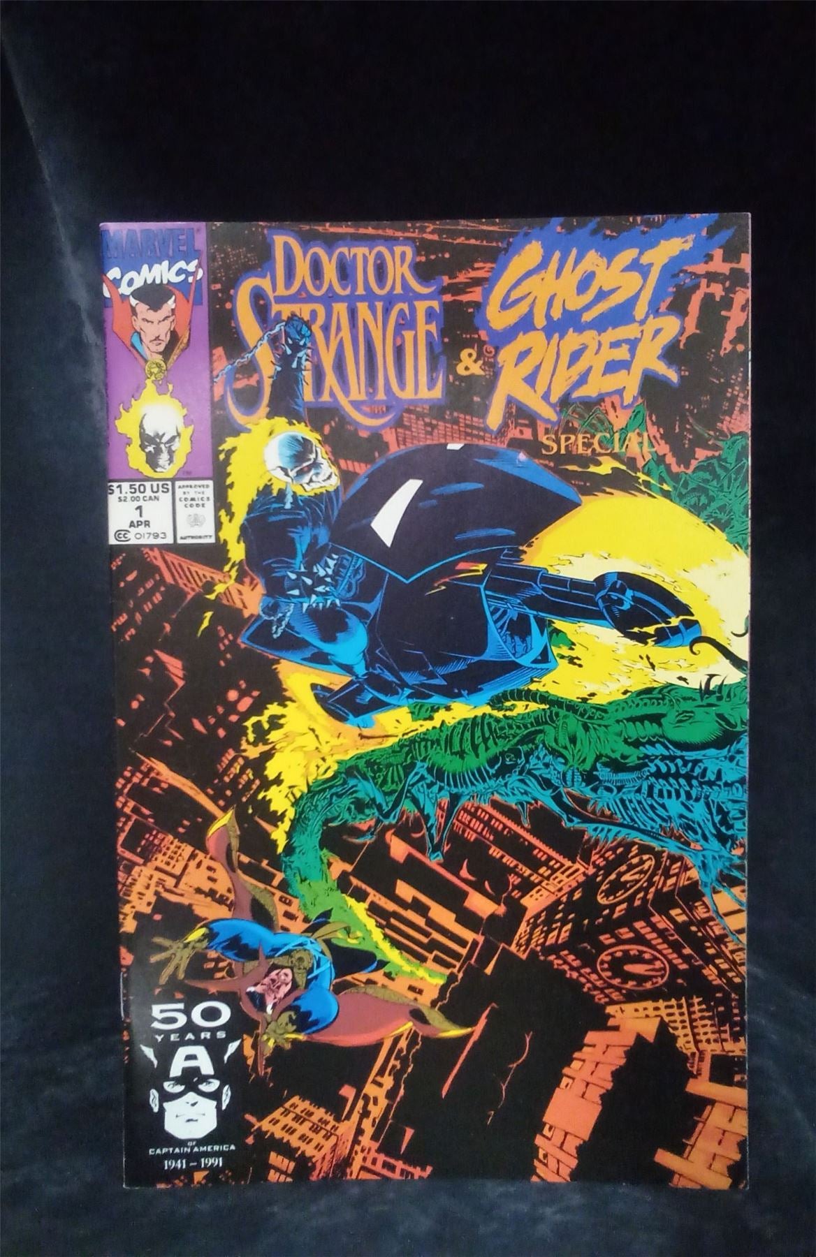 Doctor Strange & Ghost Rider Special 1991 Marvel Comic Book