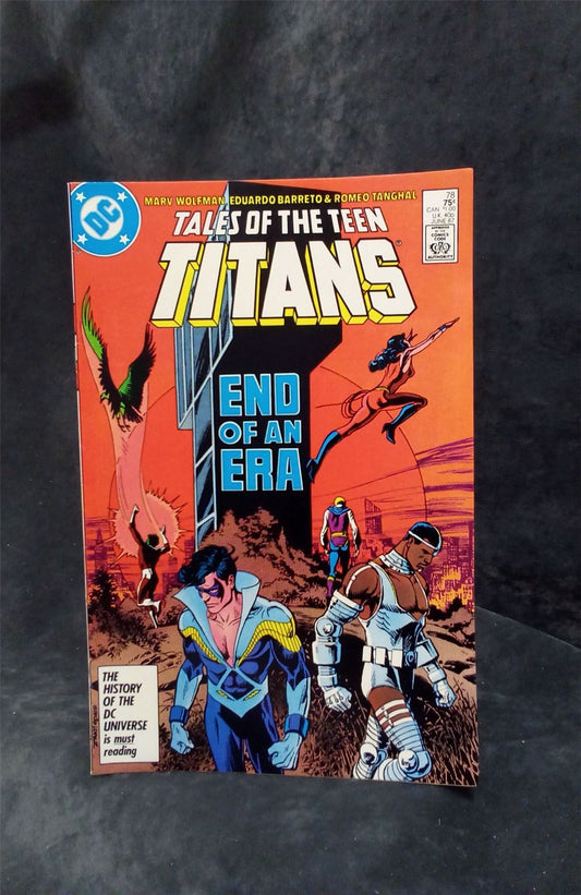 Tales of the Teen Titans #78 1987 DC Comics Comic Book