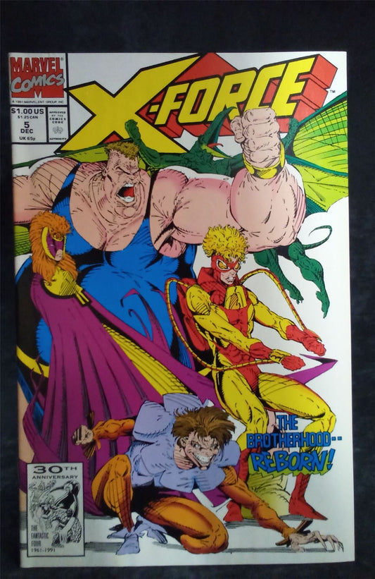 X-Force #5 1991 Marvel Comics Comic Book