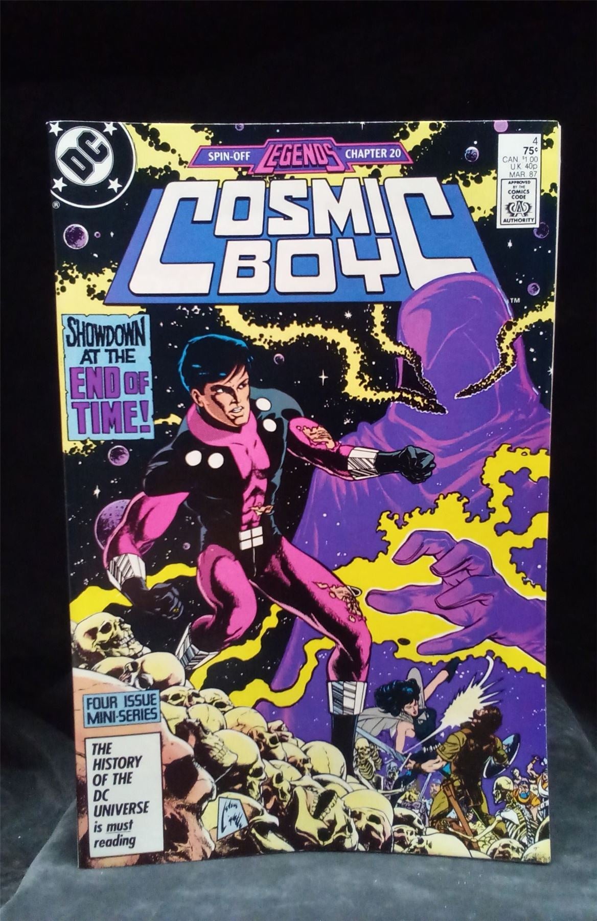 Cosmic Boy #4 1987 DC Comics Comic Book
