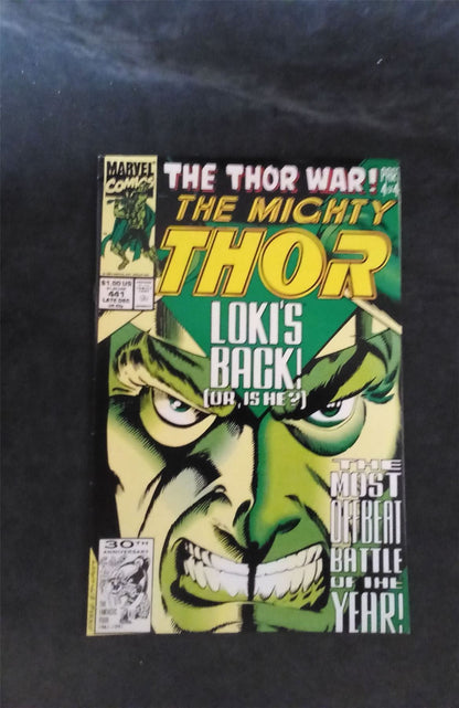 The Mighty Thor #441 1991 marvel Comic Book marvel Comic Book