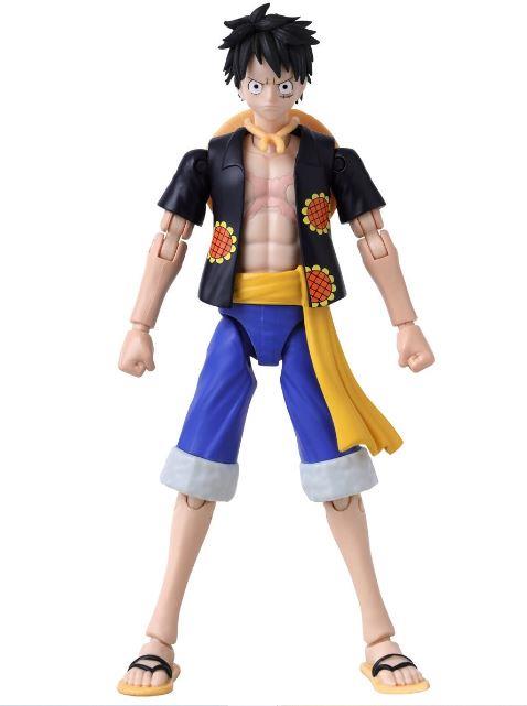 One Piece Anime Heroes Action Figure Monkey D. Luffy Dressrosa Version by Bandai Namco