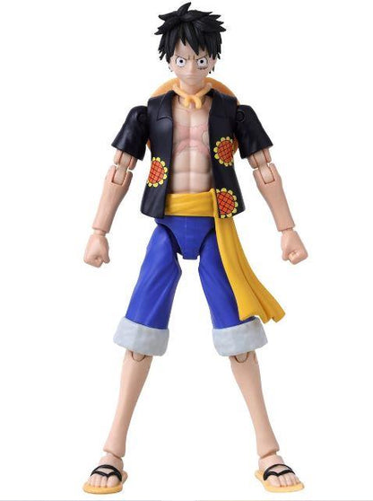One Piece Anime Heroes Action Figure Monkey D. Luffy Dressrosa Version by Bandai Namco