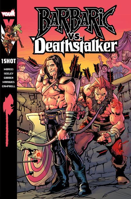 Barbaric Vs Deathstalker (one Shot) Cvr A Nathan Gooden Vault Comics Comic Book