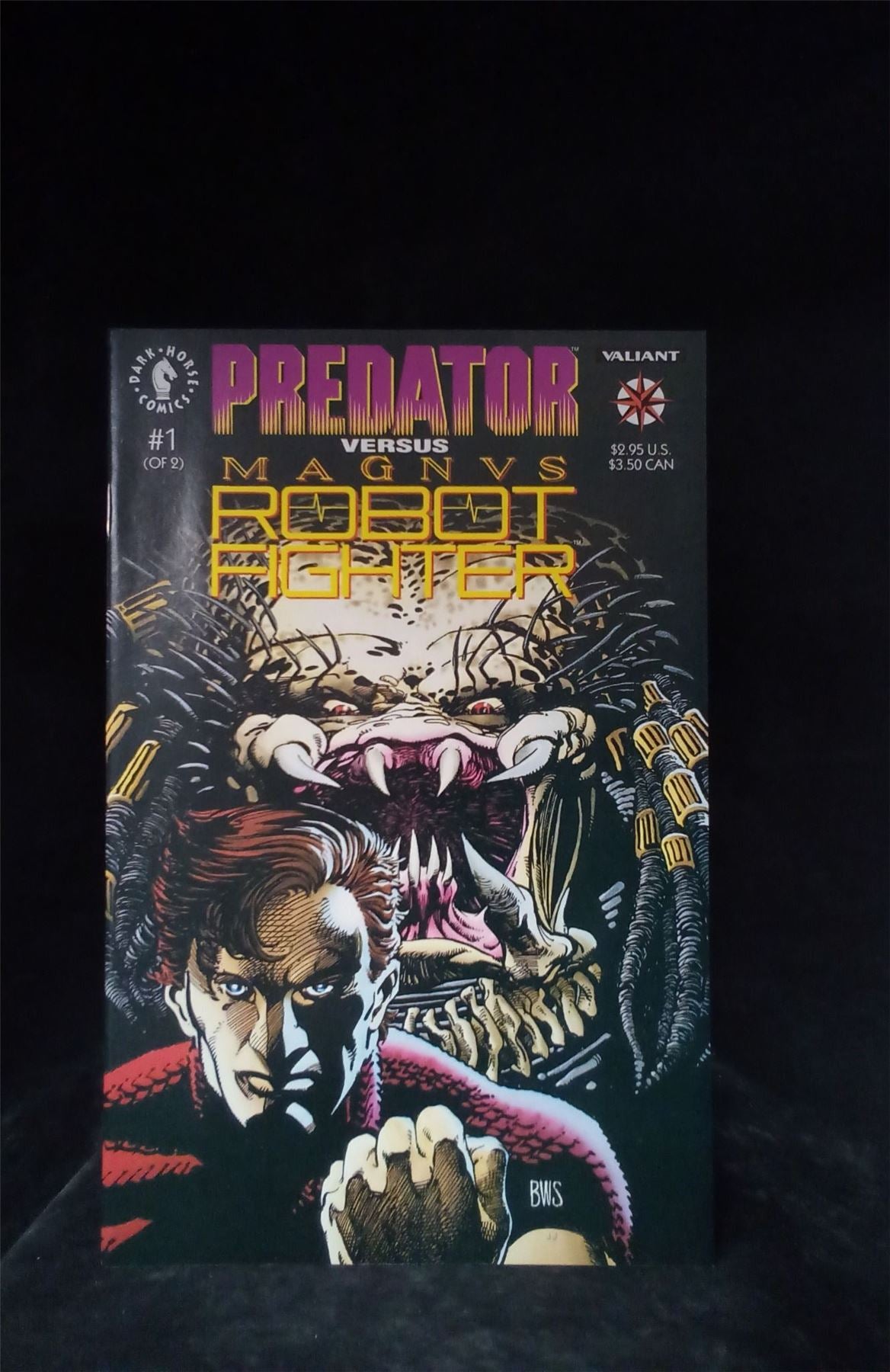 Predator vs. Magnus Robot Fighter #1  1992  Comic Book