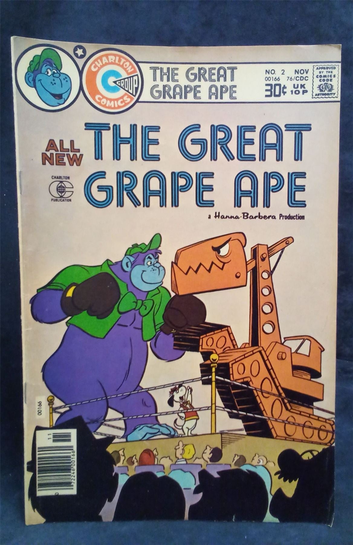 The Great Grape Ape #2 1976 Charlton Comic Book