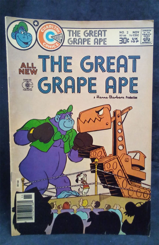 The Great Grape Ape #2 1976 Charlton Comic Book