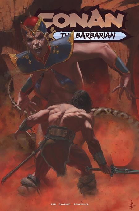 CONAN THE BARBARIAN #22 CVR B RICCARDO FEDERICI VAR (MR)  Titan Comics Comic Book 2025