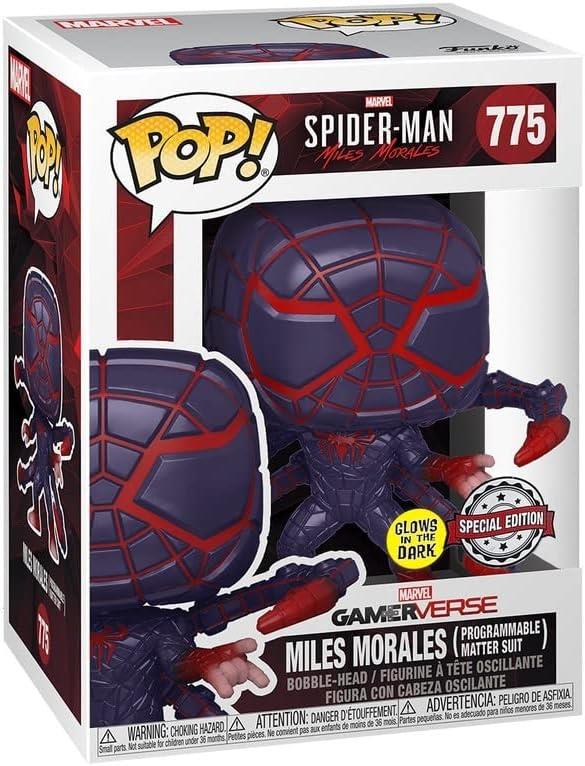Funko POP! Gamerverse Spider-Man Miles Morales #775 - Miles Morales [Programmable Matter Suit GITD] Exclusive