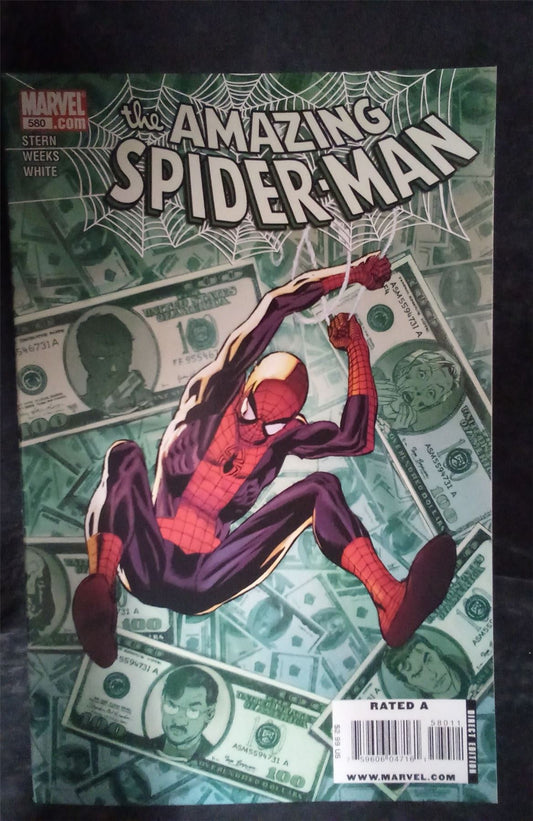 The Amazing Spider-Man #580 2009 Marvel Comics Comic Book