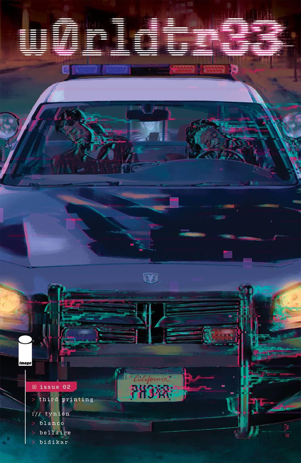 W0rldtr33 #2 3rd Ptg (mr) Image Comics Comic Book