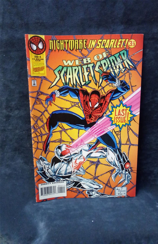 Web of Scarlet Spider #4  Marvel Comics Comic Book