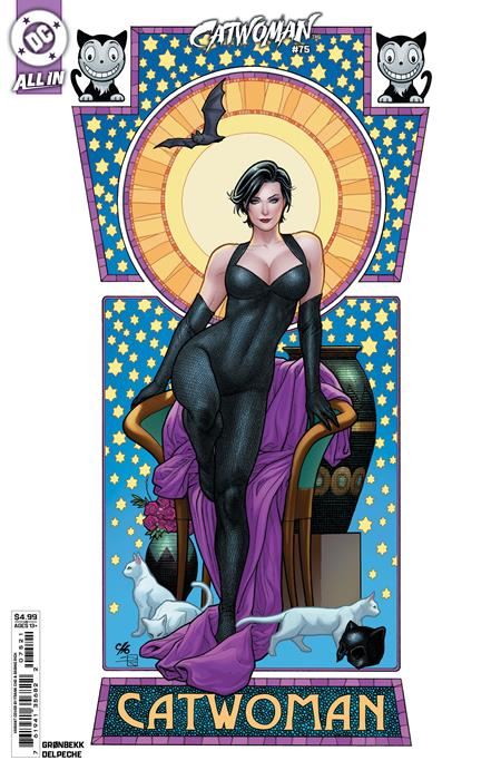 CATWOMAN #75 CVR B FRANK CHO CARD STOCK VAR  DC Comics Comic Book 2025