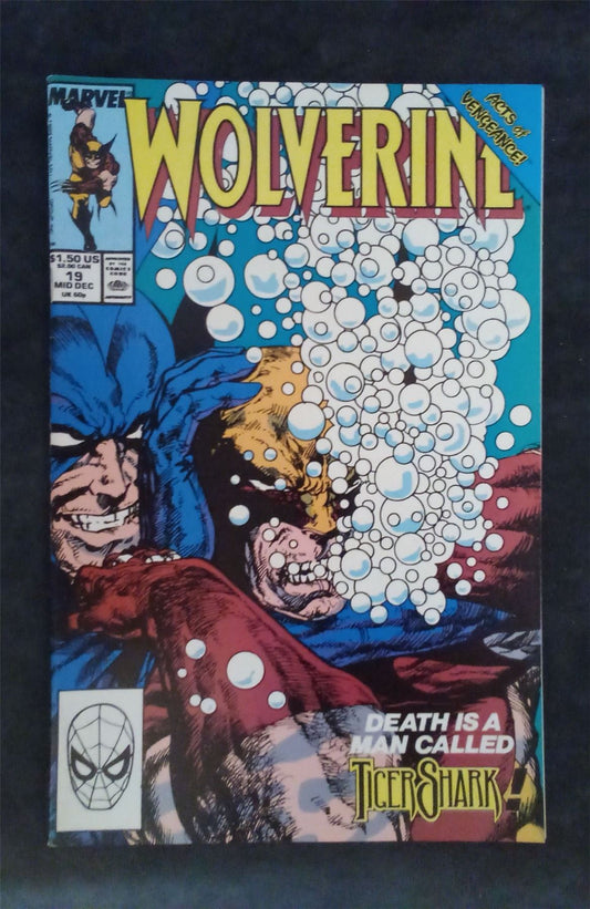 Wolverine #19 1989 marvel Comic Book