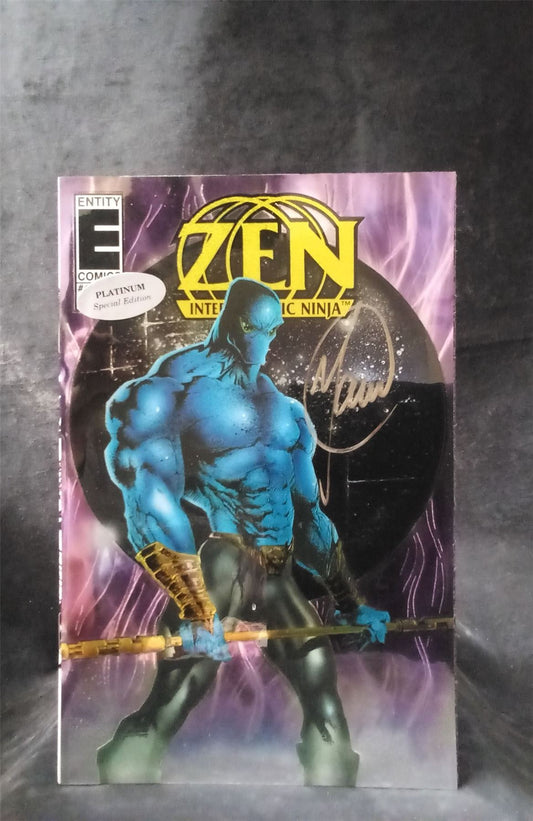 Zen Intergalactic Ninja Color #0 *signed* 1993 entity Comic Book