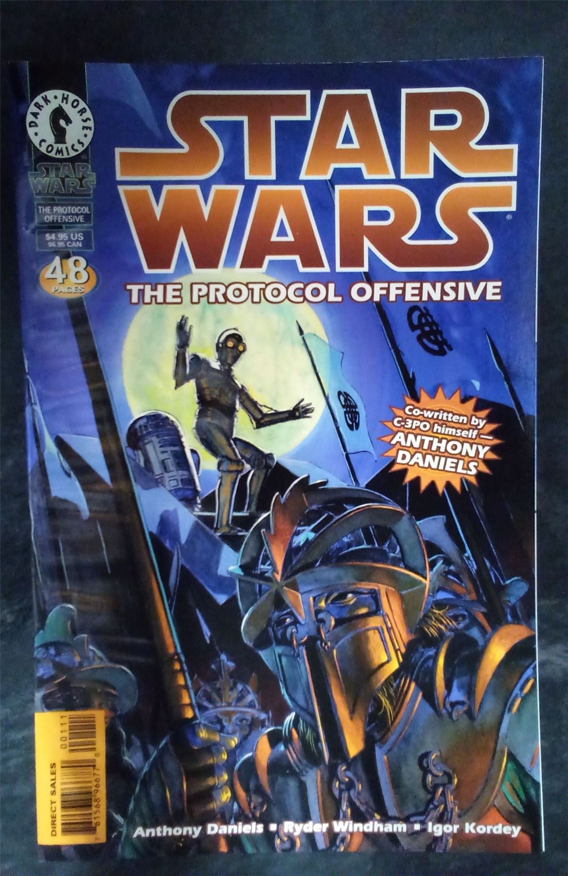 Star Wars - The Protocol Offensive Direct Edition 1997 Dark Horse Comic Book