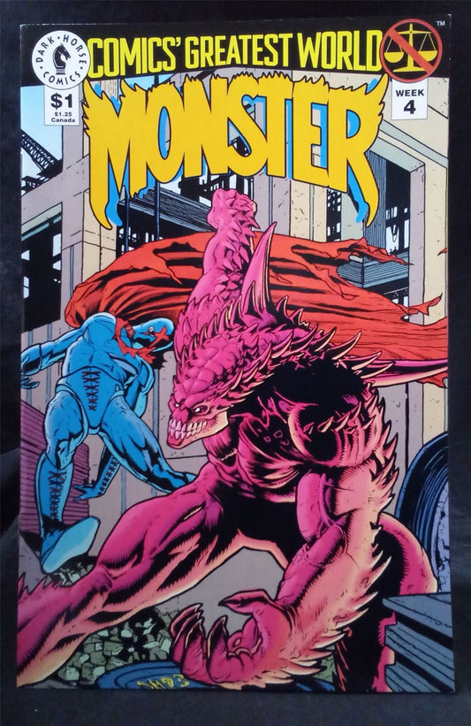 Comics Greatest World: Monster #4 1993 Dark Horse  Comic Book