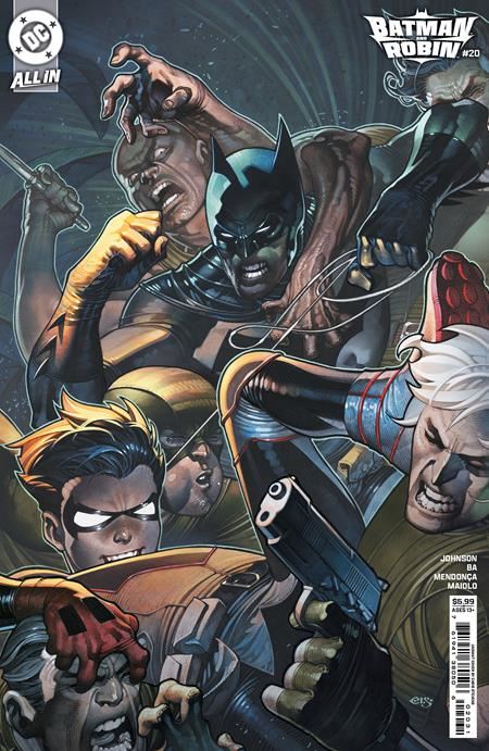 BATMAN AND ROBIN #20 CVR C CHRIS STEVENS CARD STOCK VAR  DC Comics Comic Book 2025