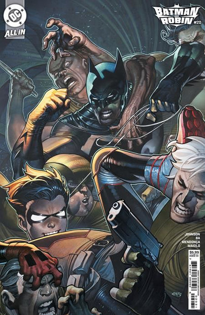 BATMAN AND ROBIN #20 CVR C CHRIS STEVENS CARD STOCK VAR  DC Comics Comic Book 2025