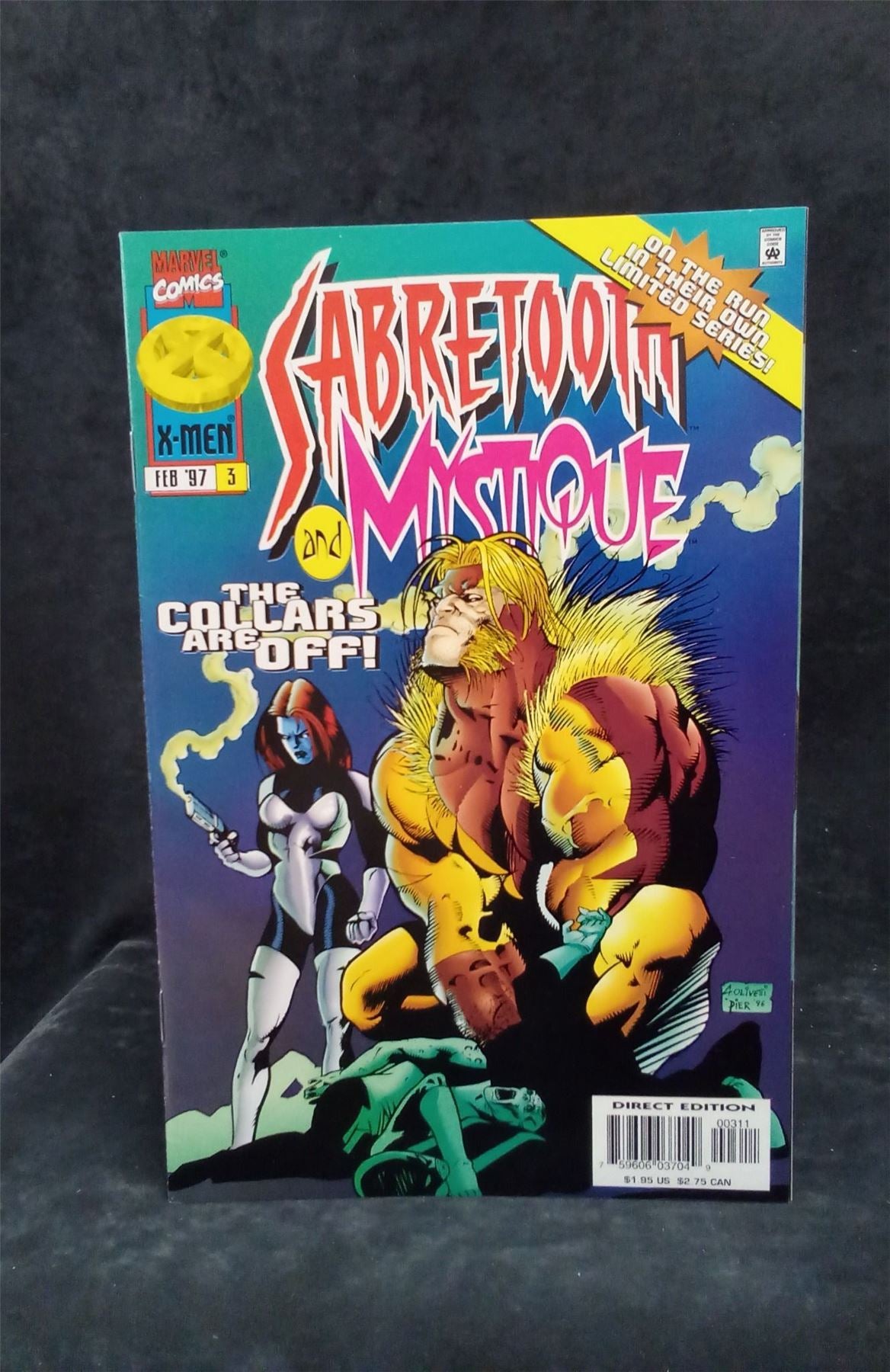 Mystique & Sabretooth #3 1997 Marvel Comics Comic Book