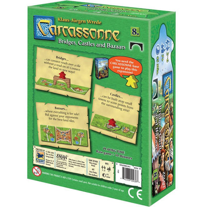 Carcassonne Exp 8: Castles and Bazaars Board Game by Z-Man Games