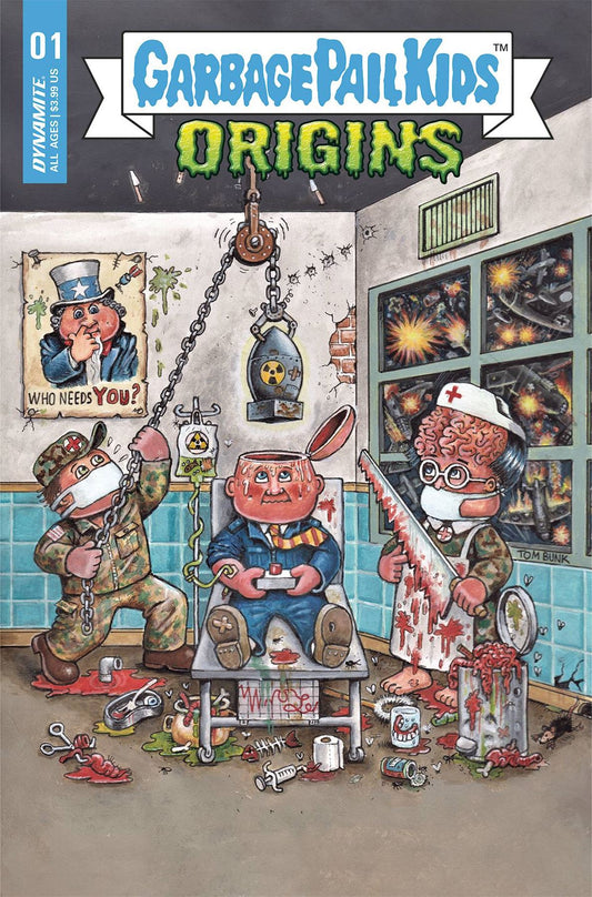 Garbage Pail Kids Origins #1 Cvr B Bunk (Cvr B Bunk) Dynamite Comic Book 2022