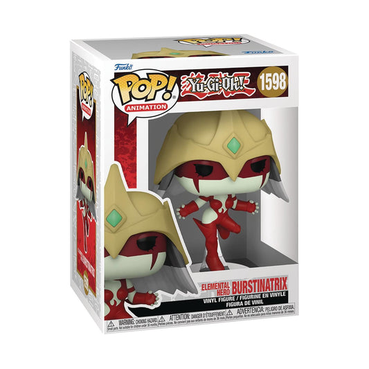 Funko POP Animation YuGiOh Elemental Hero Burstinatrix #1598 Vinyl Figure