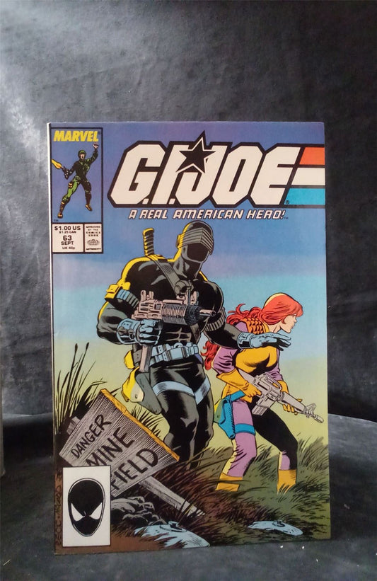 G.I. Joe: A Real American Hero #63 1987 Marvel Comics Comic Book