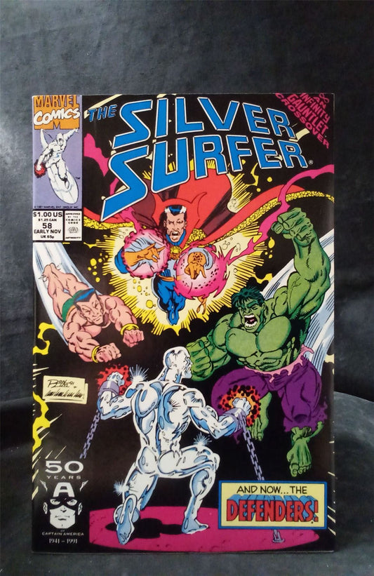 Silver Surfer #58 1991 Marvel Comics Comic Book