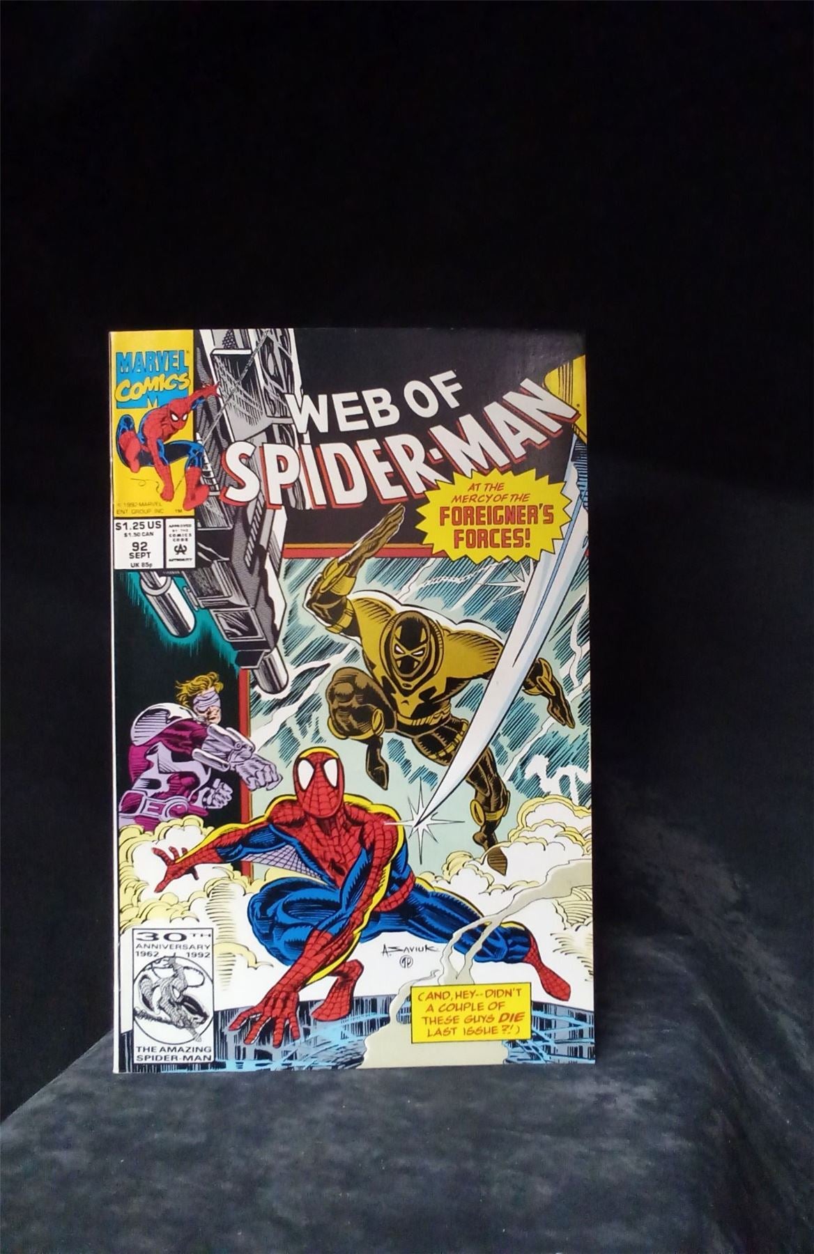 Web of Spider-Man #92 1992 Marvel Comics Comic Book