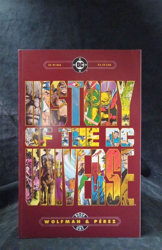 History of the DC Universe #1 1986 DC Comics Comic Book