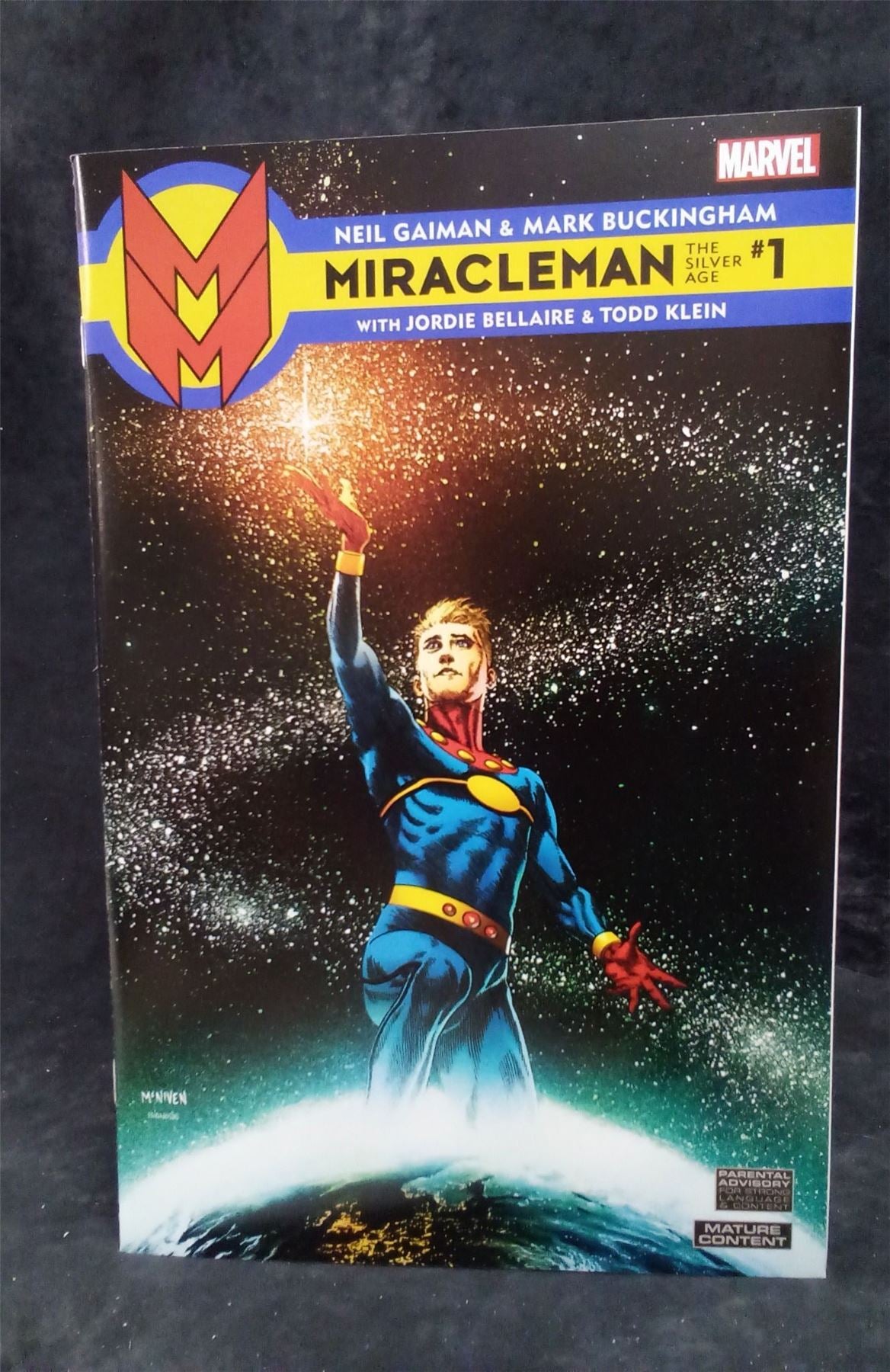 Miracleman: The Silver Age #1 McNiven Cover 2022 Marvel Comics Comic Book