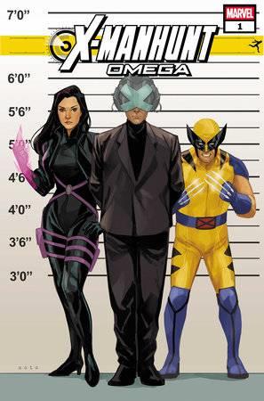 X-manhunt Omega #1 Phil Noto Connect X-manhunt Var  Marvel Prh Comic Book 2025