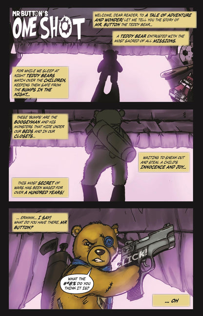 Mr Button's One Shot Altworld Studios & Dreamscape Publishing Comic Book