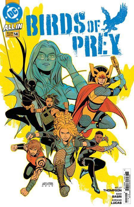 Birds Of Prey #14 Cvr A Leonardo Romero DC Comics Comic Book