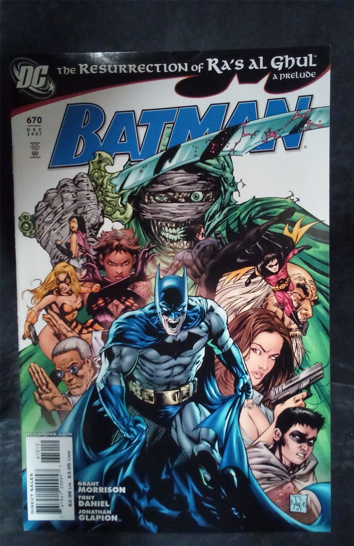Batman #670 Second Print Cover 2007 DC Comics Comic Book