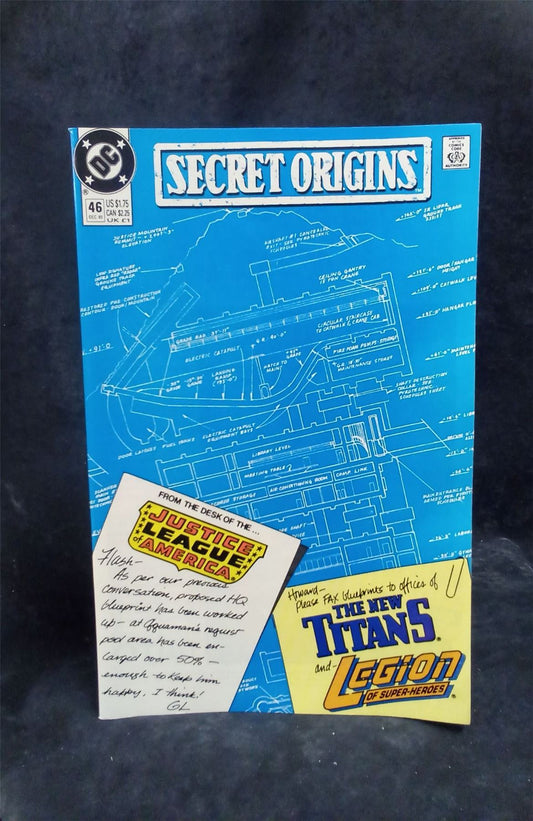 Secret Origins #46 1989 DC Comics Comic Book