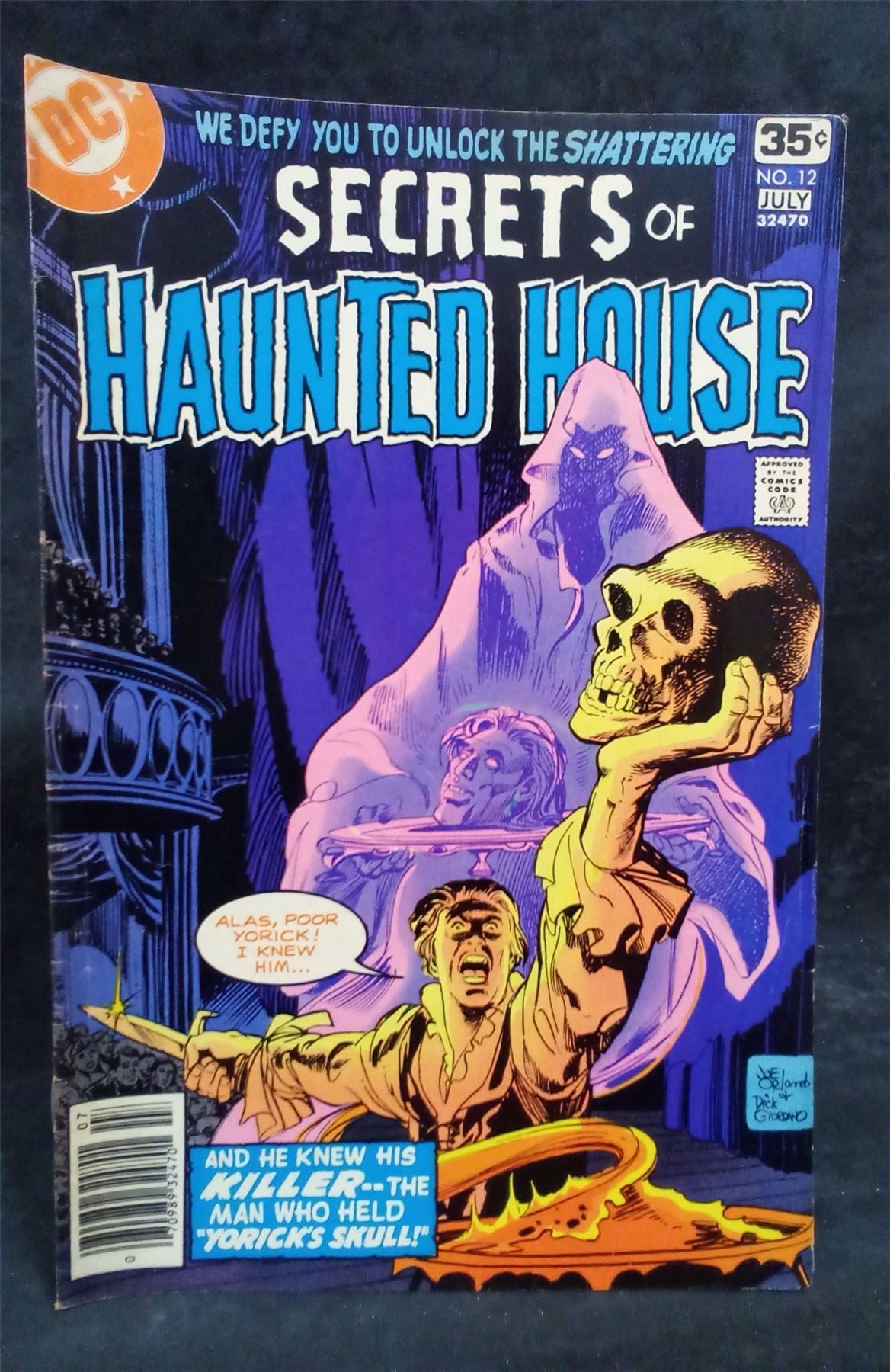 Secrets of Haunted House #12 1978 DC Comics Comic Book