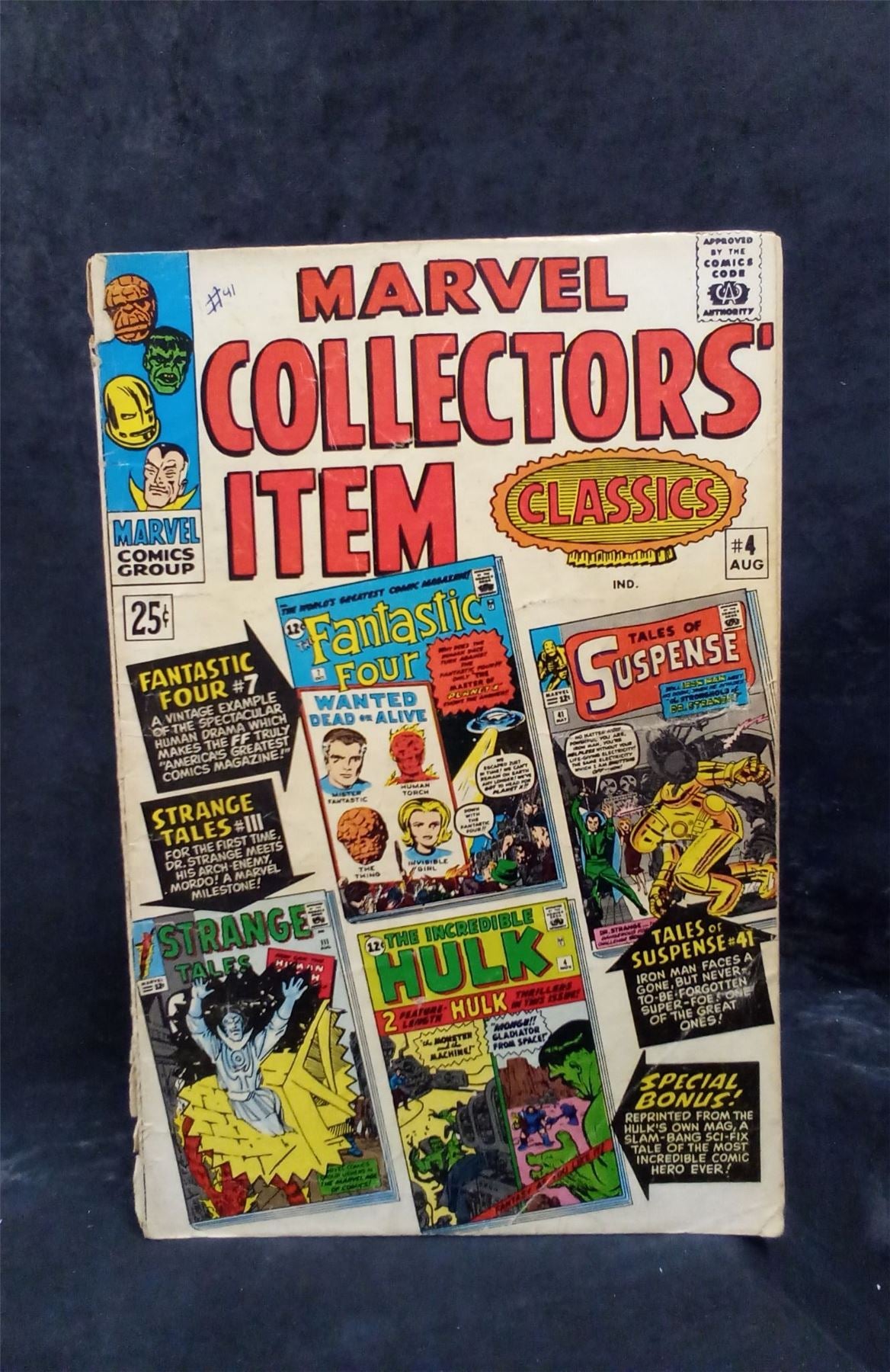 Marvel Collectors' Item Classics #4 1966 marvel Comic Book