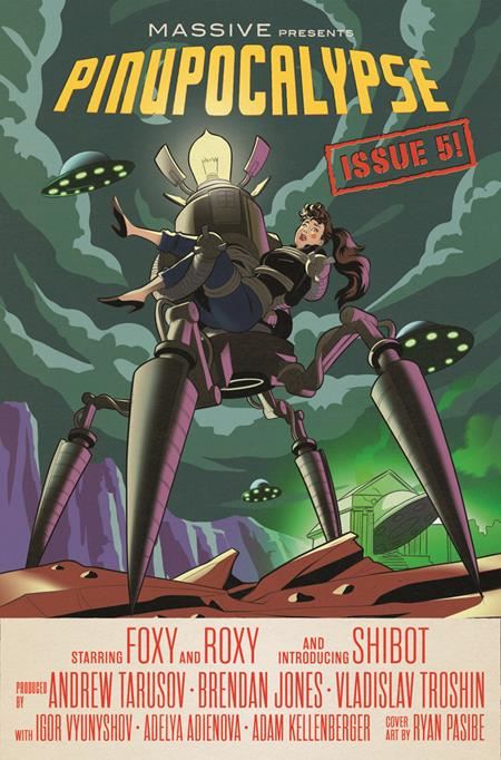 Pinupocalypse #5 (of 6) Cvr B Ryan Pasibe Movie Poster Homage Var Massive Publishing Comic Book