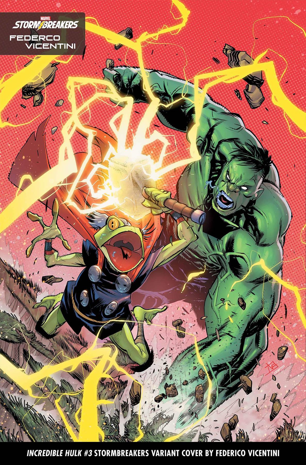 Incredible Hulk #3 Vicentini Stormbreakers Var (Vicentini Stormbreakers Var) Marvel Prh Comic Book 2023