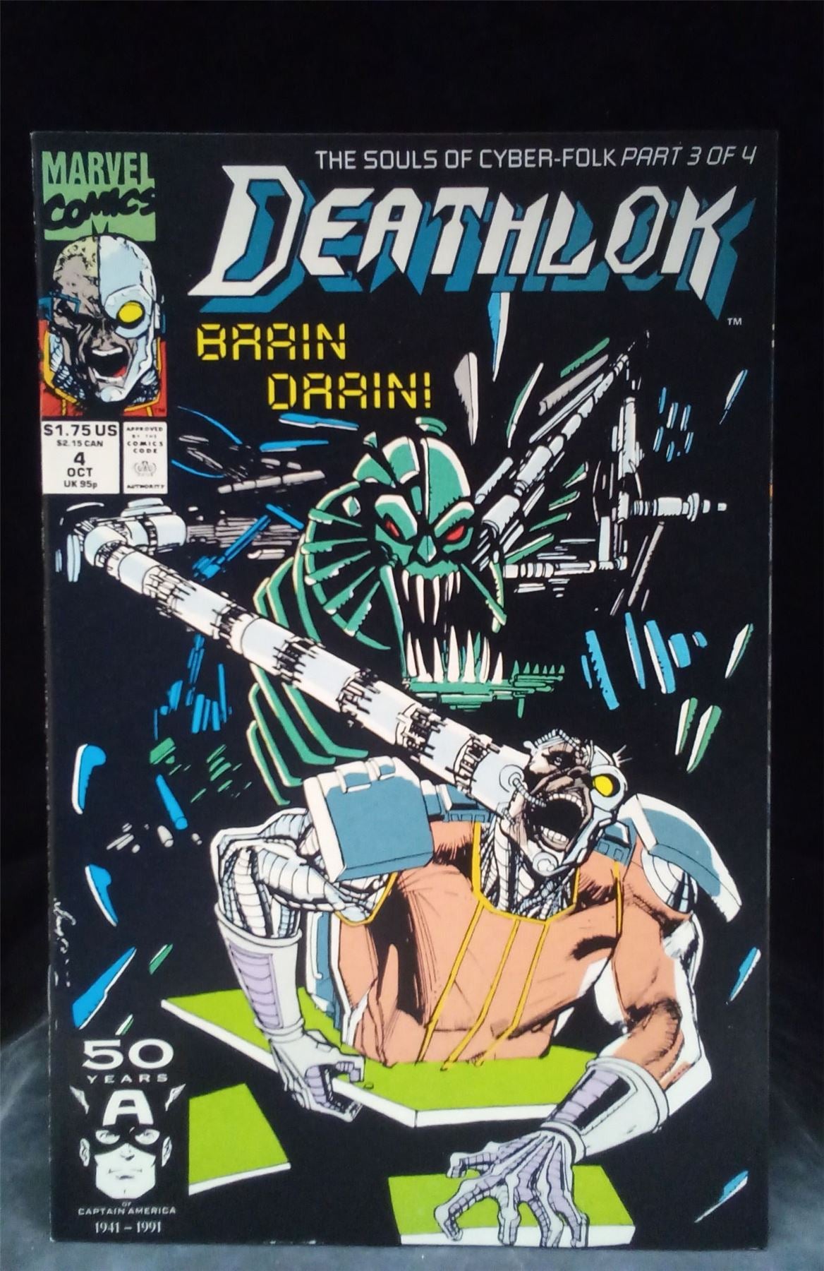 Deathlok #4 1991 Marvel Comics Comic Book