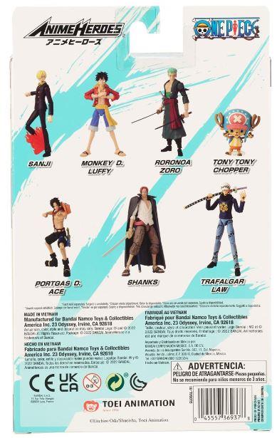 One Piece Anime Heroes Action Figure Trafalgar Law (4th Wave) by Bandai Namco