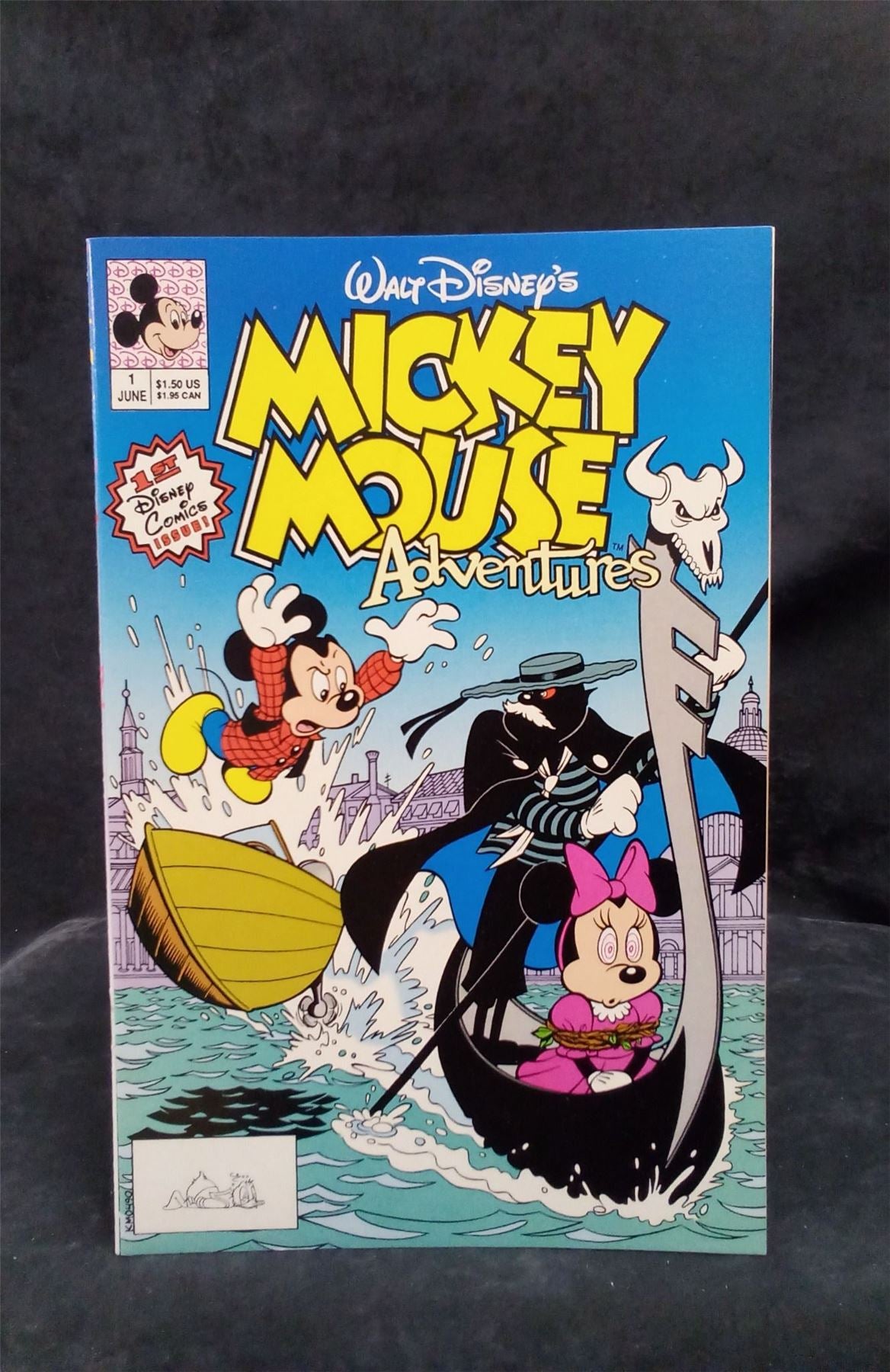 Mickey Mouse Adventures #1 1990 disney Comic Book